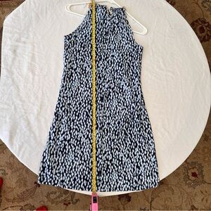 Michael Kors Black and White Patterned Dress